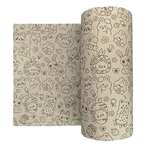 Bamboo pulp kitchen paper