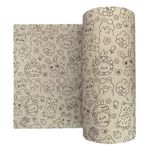 Bamboo pulp kitchen paper