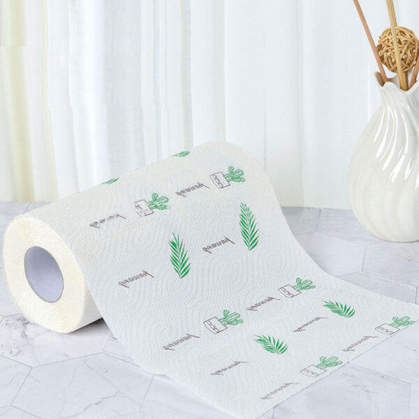 Printed customizable kitchen tissues