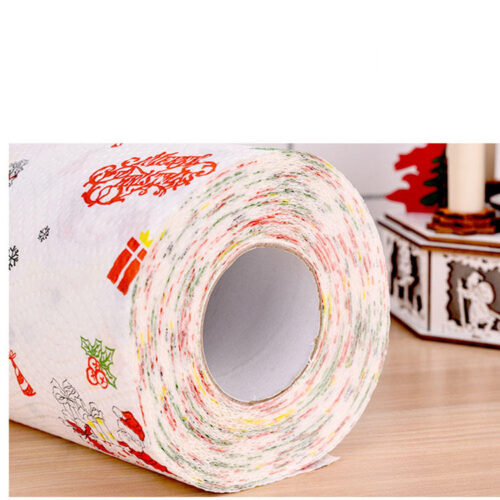 Printed customizable kitchen tissues